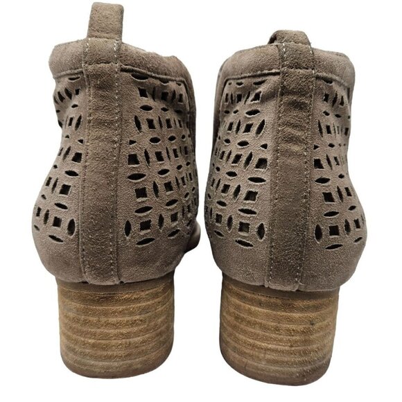 Jeffrey Campbell Taggart Booties Taupe Women's Size 8.5 Boho Festival Hippie - Picture 5 of 11